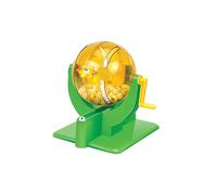 Pegciuho Mini Máquina de Bolas de Lotería, Universal, con 75 Números de Lotería.