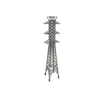 Pegciuho Modelo de Torres Eléctricas Ornamento Miniatura para Paisaje Soporte Educativo Autoensamblable Transmisión PP Adecuado para Cursos Didácticos Club de, Style C