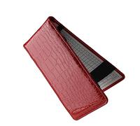 Pegciuho Organizador de Tarjetas de Puntuación de Golf: Un Compañero de Golf Elegante Y Práctico, Rojo