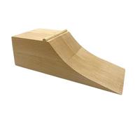Pegciuho Rampa para Fingerboard de Madera Accesorio Entrenamiento Pista Miniatura Juguete Creativo Robusto Adecuado para Niños Adultos Aficionados Decoración D, Style a