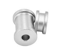 Pegciuho RC Car Aislador Trasero Pilar Sustituto Aleación Aluminio Estructura Ligera Soporte Seguro Adecuado para Personal Especializado Trabajo en Talleres Y, Plata