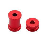 Pegciuho RC Car Aislador Trasero Pilar Sustituto Aleación Aluminio Estructura Ligera Soporte Seguro Adecuado para Personal Especializado Trabajo en Talleres Y, Rojo