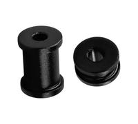 Pegciuho RC Car Aislador Trasero Pilar Sustituto Aleación Aluminio Estructura Ligera Soporte Seguro Adecuado para Personal Especializado Trabajo en Talleres Y, Negro