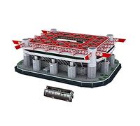 Pegciuho Rompecabezas 3D Estadio Fútbol Maqueta Campo Fútbol Modelo Ensamblado Material Papel Adecuado para Niños Adultos Decoración Hogar Regalo, 34.5 x 26 x 10.6cm