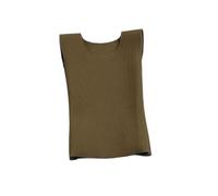 Pegciuho Ropa para Figuras de Acción a Escala 1:6, Disfraz para Muñecas, Camiseta Sin Mangas, Mini, Ropa en Miniatura para Muñecas Femeninas de 12 Pulgadas, Verde