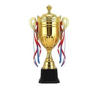 Pegciuho Trofeo Trofeo Premio Participación Trofeo Trofeo Decorativo Metal Acabado Resistente Adecuado para Ceremonias Deportivas, Altura 48,5 cm