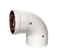 Pegciuho Tubo de para Calentadores de Gas, Extensión de Tubo de Chimenea, Tubo de Ventilación de Doble Pared, Codo de Tubo de Chimenea, Tubo de Estufa P, 90