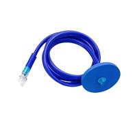 Pegciuho Tubo de Snorkel, de Snorkel, Suave, Portátil, Material de Esponja Seca, Plegable, Apto para Mujeres Y Hombres, Natación, 300cm