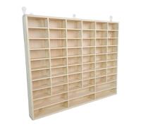 Pegciuho Vitrina de Madera para Coches de Juguete, Estante de Exhibición, Coleccionable, Multifuncional, Práctico, para Montaje en Pared, Estante de
