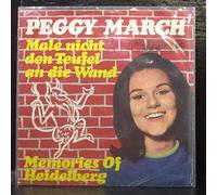 Peggy March - Male Nicht Den Teufel An Die Wand / Memories Of Heidelberg [Vinyl record Single 7"] [Schallplatte]