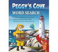 Peggy’s Cove Word Search Puzzle Book: 80 Jumbo Challenges Featuring Lighthouses, Lobsters & Coastal Adventures for Families and Seniors