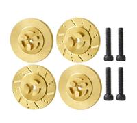 PEGGYLIN 4 adaptadores de Cubo de Rueda de contrapeso Interno de latón for Kyosho Mini-Z 4x4 1/18 Aptos for Jimny RC Crawler Car
