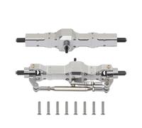 PEGGYLIN Conjunto de Eje Trasero Delantero Mejora Metal, Compatible con WPL 1/10 C74 1/16 C14 C24 C34 C54 B14 B24 Feiyu JJRC, Accesorios repuestos Coche teledirigido