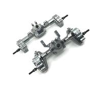 PEGGYLIN Conjunto diferencial de Eje de Puente Delantero y Trasero de Metal Mejorado, Compatible con FMS 1/24 FCX24 Xiaoqi Crusher K5 RC, Piezas de Coche