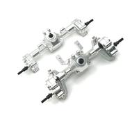 PEGGYLIN Conjunto diferencial de Eje de Puente Delantero y Trasero de Metal Mejorado, Compatible con FMS 1/24 FCX24 Xiaoqi Crusher K5 RC, Piezas de Coche