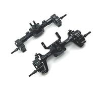 PEGGYLIN Conjunto diferencial de Eje de Puente Delantero y Trasero de Metal Mejorado, Compatible con FMS 1/24 FCX24 Xiaoqi Crusher K5 RC, Piezas de Coche
