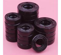 PEGGYLIN Juego de 10 sellos de aceite de cigüeñal for motor de desbrozadora CG430 40-5 (15 x 30 x 7, 12 x 22 x 7)