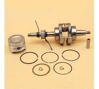 PEGGYLIN Kit de anillo de pistón de cigüeñal de 39 mm for motor GX35 de 4 tiempos, recortadora y desbrozadora, 13101-Z0Z-000