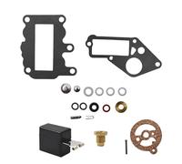 PEGGYLIN Kit de carburador con Flotador for Motor fueraborda Johnson Evinrude 9.5. Compatible con carburador BRP/OMC 382048.