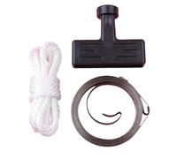 PEGGYLIN Kit de Cuerda de Agarre con Resorte for Arranque de Retroceso, Compatible con Motores pequeños GX160, GX200 y GX 160 y 200.