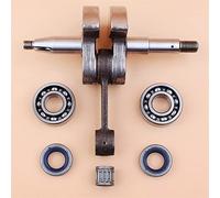PEGGYLIN Kit de motor con sello de aceite y cojinete de bolas for cigüeñal, compatible con motosierra HUSQVARNA 268, 61, 66, 266 y 272.