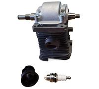 PEGGYLIN Kit de reconstrucción de cárter de motor, bujía, pistón y cigüeñal for motosierra Stihl 018 MS180