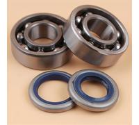 PEGGYLIN Kit de sello de aceite for cojinete de bolas de cigüeñal y cárter, compatible con repuestos de motosierra HUSQVARNA 362, 365, 371, 372 XP, Motosierra Gasolina