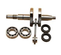 PEGGYLIN Kit de sellos de aceite for cojinetes de cigüeñal de 10 mm for motosierra STIHL 017 018 MS170 MS180 MS 170 180 (1132 030 0402, 11320300402)