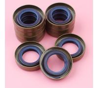 PEGGYLIN Lote de 10 sellos de aceite de cigüeñal for motosierra Husqvarna 266, 268, 272 y 181, pieza de repuesto 503260204