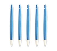 PEGLY Universal Touch Stylus Big Pen para Nintendo DSi XL LL Color Azul y Blanco Paquete 5 Piezas