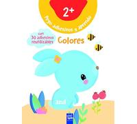 Pego adhesivos y aprendo. Colores +2