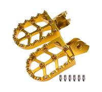 Pegos de Bicicleta compatibles con RM-Z250 RM-Z450 RMX450Z RM125 y XT660R XT660Z Modelos(Yellow)