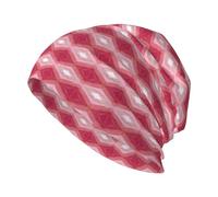 PEGQCVAM Gorro de punto rosa para adultos, estilo degradado, gorro suave para hombres y mujeres. Talla única, adecuado para actividades al aire libre y uso diario, negro, talla única