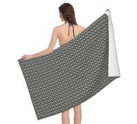 PEGQCVAM Toalla de baño colorida con cabeza de vaca. Súper suave, absorbente, de secado rápido, resistente a la decoloración, diseño elegante, perfecta para spa en casa.