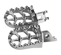 Peguas de pie de motocicleta: clavijas de puerto de potencia ajustable, barras de pie de aluminio duraderas | Para motocicletas con un agarre mejorado para el sendero de carreras que desplazan los pas