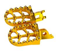 Peguas de pie de motocicleta: clavijas de puerto de potencia ajustable, barras de pie de aluminio duraderas | Para motocicletas con un agarre mejorado para el sendero de carreras que desplazan los pas