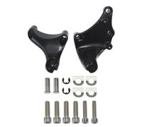 Peguas de pie de Motocicleta Pedal del Pasajero Trasero Soporte de Soporte de Soporte Compatible con Modelos de Motocicletas Cuarenta y Ocho Sportster XL1200 Iron 883 2014 2022(Only Mount Kit)
