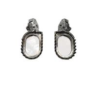 Peguas de reposapiés de titanio Pedales delanteros del pie de pie compatible con motocicleta de motocross SX XCF 2016-2023 Modelos