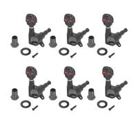 Peguas de sintonización de guitarra de calavera Cabeze de la máquina de máquina de metal Diseño único mejor calidad de tono Construcción resistente Compatibilidad amplia piezas de