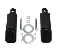 Peguas del pie del Pasajero Trasero compatibles con 1992-2002 CB750 F2 Siete Fifty 1998-2017 VTR250 1991-2008 CB250 Nighthawk 2015 CBR300R CB300F