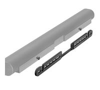 PEGZONE Soporte de pared para altavoces compatible con barra de sonido Sonos Arc y Arc Ultra, bajo el televisor, capacidad de carga: 10 kg, color negro