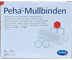 PEHA de Mull compresa 4 cm x 4 m 20 stã ¼ ck lose