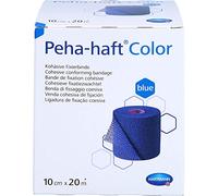 Peha-haft Color kohäsive Fixierbinde 10 cm x 20 m blau, 1 pzas Vendaje