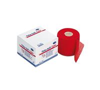 Peha-haft Color - Vendaje de fijación (6 cm x 20 m, sin látex, 1 unidad), color rojo