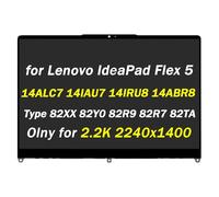 PEHDPVS Repuesto para Lenovo IdeaPad Flex 5 14ALC7 82R9 5D10S39789 40 pines (2240 x 1400) pantalla LCD de 14 pulgadas (solo para pantalla de 40 pines)