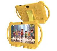 PEICHENG Tablet infantil de 7 pulgadas Android 12.0 para niños pequeños, 4 GB de RAM, 32 GB de ROM, Bluetooth, pantalla IPS, control parental, cámara dual, funda a prueba de golpes para juegos