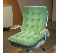 PEIHUODAN Cojín Suave de Una Almohadilla de Asiento Acogedor Cálido Asiento del Sillón para la Espalda Cojines de Silla para el Hogar Oficina Sofá Coche Silla de Ruedas (Verde,45 * 100cm)