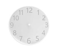 Peiiwdc Moldes Seguros del silicón del Reloj del silicón de la Comida, B | Adorno de yeso multiusos para decoración del hogar y regalo navideño, proyecto de arte de resina epoxi