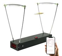 PEIKVOUL Cronografo balistico WiFi Mejorado medidor Velocidad de Disparo para Rifle resortera Airsoft Tiro con Arco Paintball Mide fps mps Julios Gran Area de deteccion portatil Duradero
