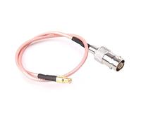 PEILINZE Bnc-Mcx Rg316 - Cable de coleta Bnc hembra a Mcx macho Rg316, cable coaxial Rf de 12 pulgadas, 50 ohmios para dispositivos LAN inalámbricos, conjunto de cable coaxial